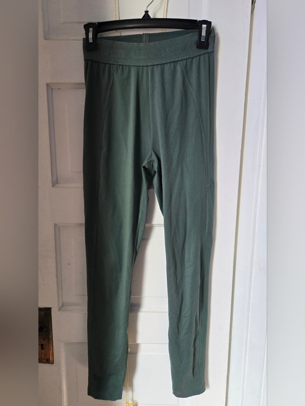PINK Victoria's Secret Olive Green Kids Leggings Size M